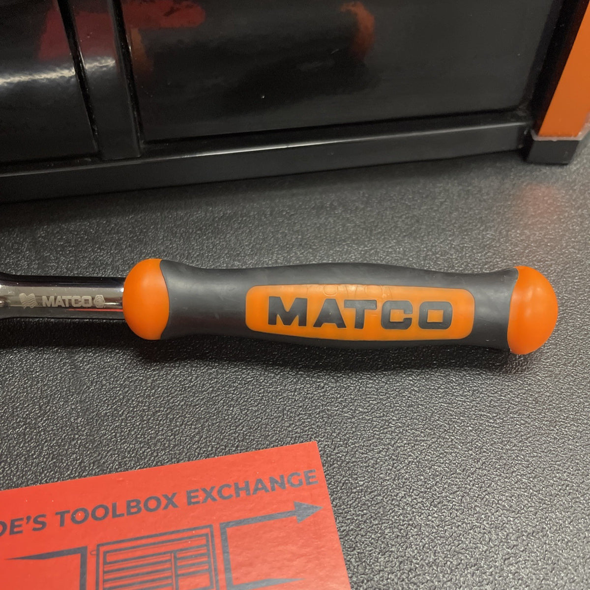 Matco BFR98LFx BFR98LFM 3/8" DRIVE 10” 88 TOOTH FLEX HEAD RATCHET ORANGE HANDLE