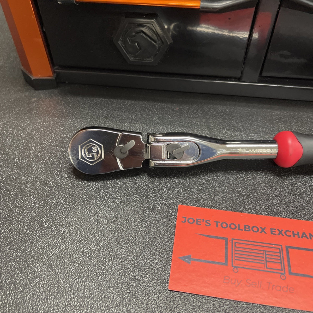 Matco BFR98LFx BFR98LFR 3/8" DRIVE 10” 88 TOOTH FLEX HEAD RATCHET RED HANDLE