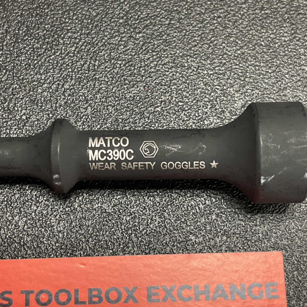 Matco MC390C 1 Inch Round Pneumatic Air Hammer Flat Bit Auto Repair Metal Work