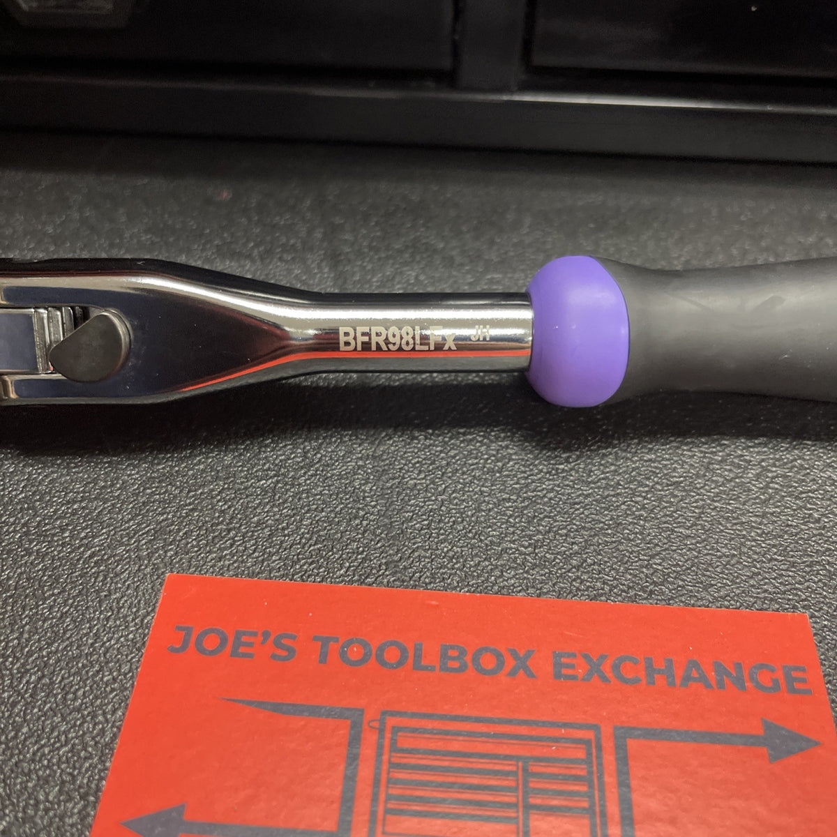 Matco BFR98LFx BFR98LFP 3/8" DRIVE 10” 88 TOOTH FLEX HEAD RATCHET PURPLE HANDLE