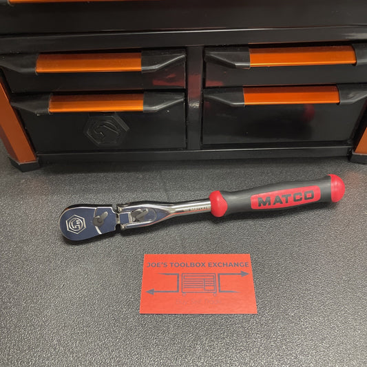 Matco BFR98LFx BFR98LFR 3/8" DRIVE 10” 88 TOOTH FLEX HEAD RATCHET RED HANDLE
