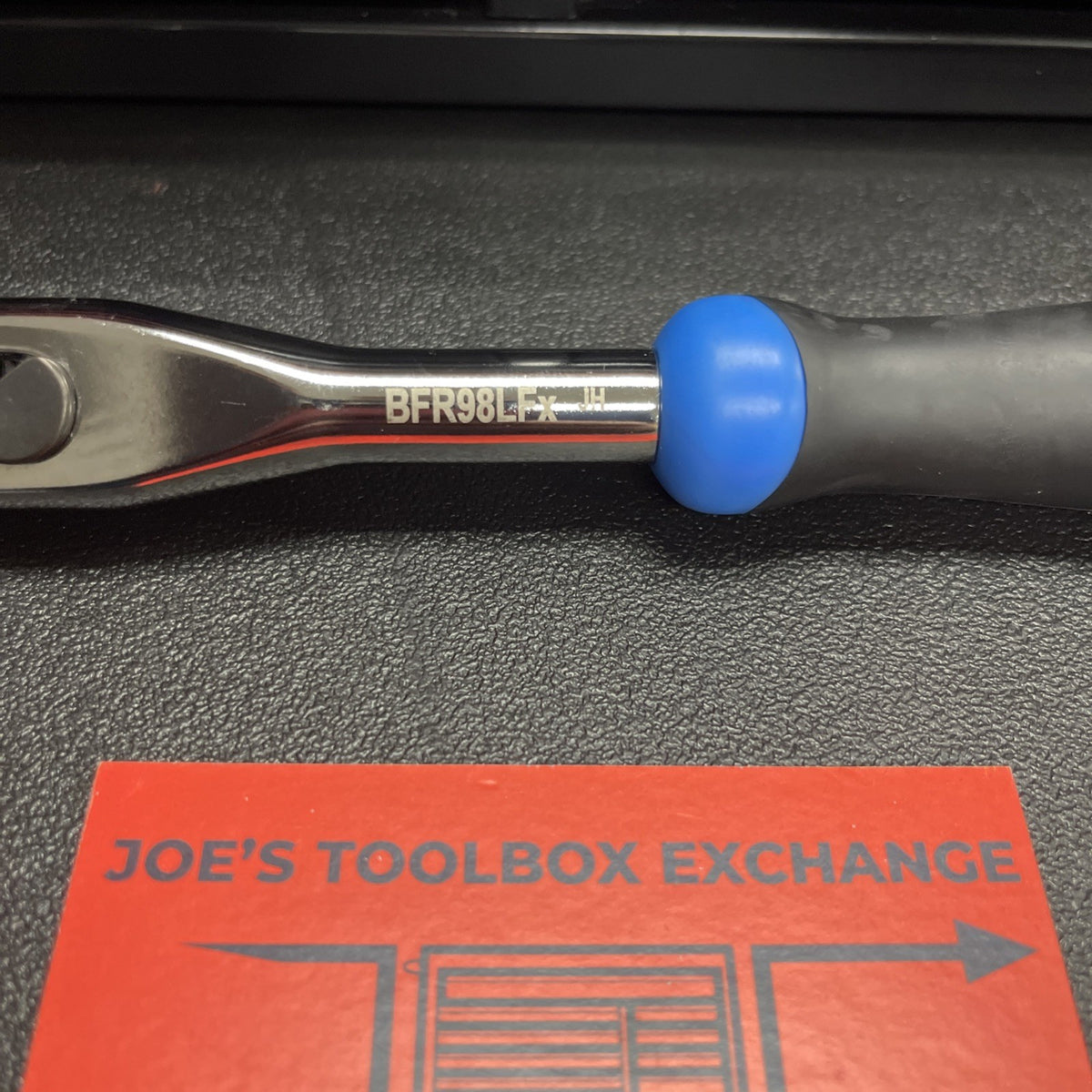 Matco BFR98LFx BFR98LFB 3/8" DRIVE 10” 88 TOOTH FLEX HEAD RATCHET BLUE HANDLE