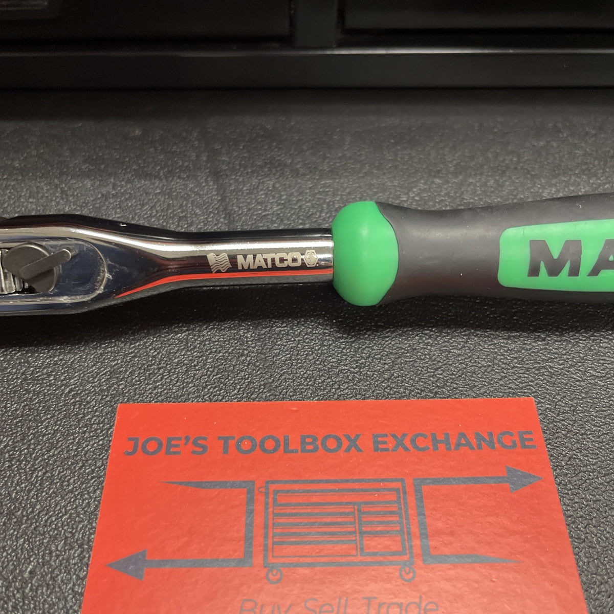 Matco BFR98LFx BFR98LFG 3/8" DRIVE 10” 88 TOOTH FLEX HEAD RATCHET GREEN HANDLE