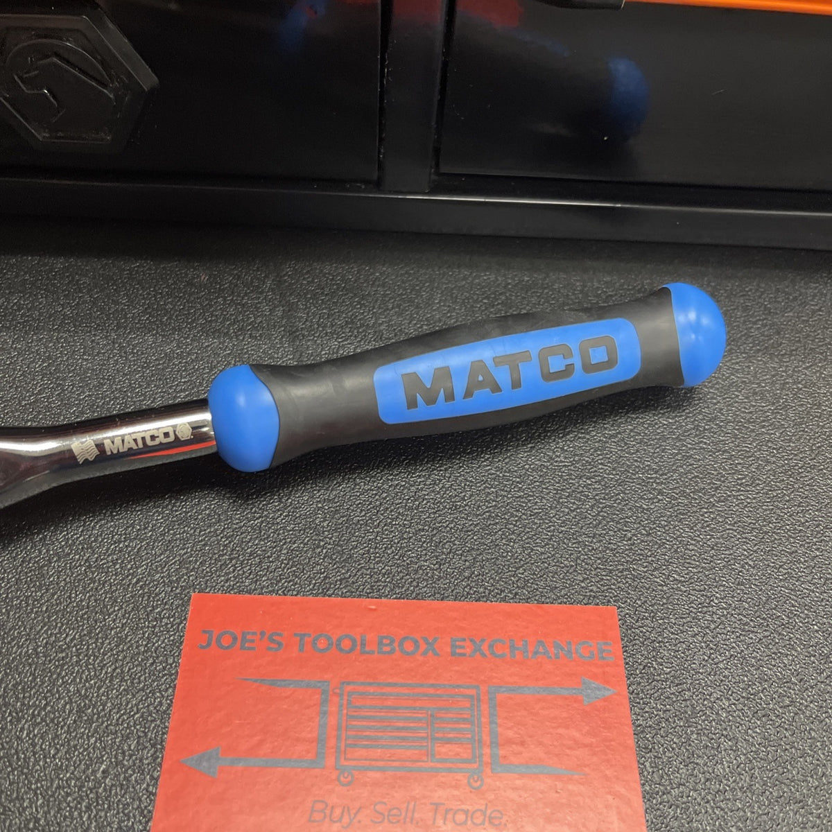 Matco BFR98LFx BFR98LFB 3/8" DRIVE 10” 88 TOOTH FLEX HEAD RATCHET BLUE HANDLE