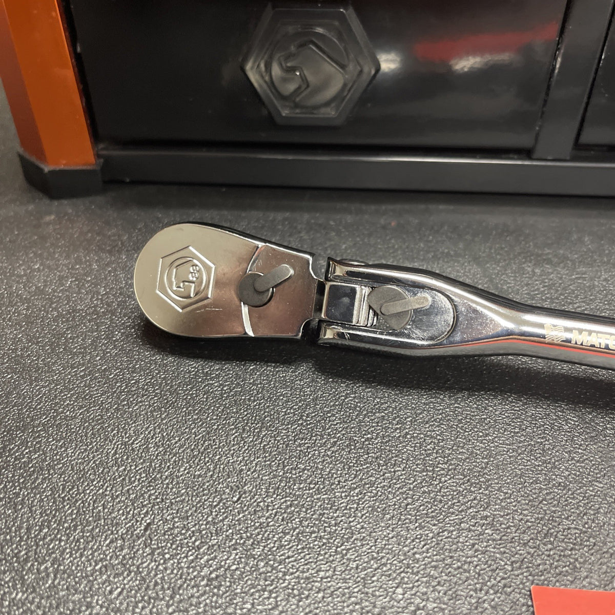 Matco BFR98LFx BFR98LFSG 3/8" DRIVE 10” 88 TOOTH FLEX HEAD RATCHET GRAY HANDLE