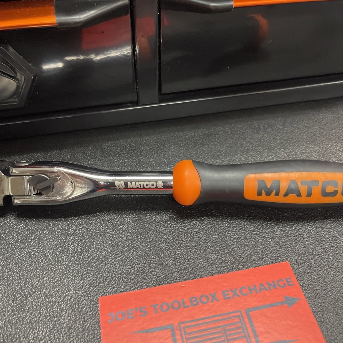 Matco BFR98LFx BFR98LFM 3/8" DRIVE 10” 88 TOOTH FLEX HEAD RATCHET ORANGE HANDLE