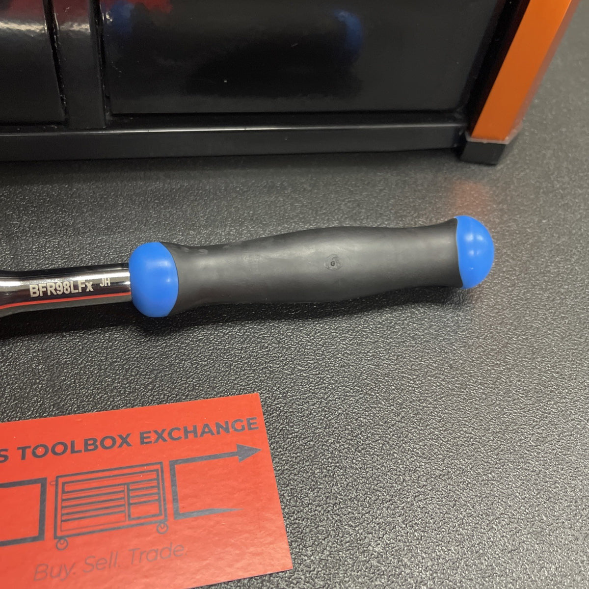 Matco BFR98LFx BFR98LFB 3/8" DRIVE 10” 88 TOOTH FLEX HEAD RATCHET BLUE HANDLE